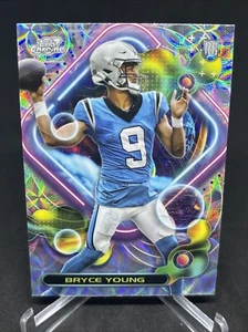2023 Topps Compuesto Bryce Young Cromo Cósmico RC Núcleo Refractor SP - Imagen 1 de 2