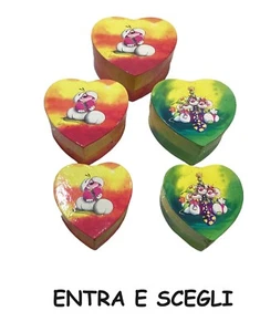 DIDDL & FRIENDS DIDDLINA PRESSED CARDBOARD HEART SHAPE BOX VARIOUS SIZES - Picture 1 of 11