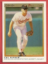1991 Cal Ripken OPC O-Pee-Chee Premier #100 - Baltimore Orioles