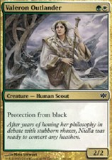 VALERON OUTLANDER FOIL Conflux MTG Magic the Gathering Cards DJMagic