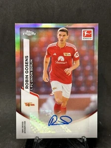 2023-24 Topps Chrome Bundesliga Robin Gosens Autograph Auto #RG - Picture 1 of 2