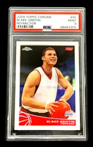 SP /500 BGS 9 MINT 2009 BLAKE GRIFFIN TOPPS CHROME REFRACTORS #96 RC read below - Picture 1 of 3