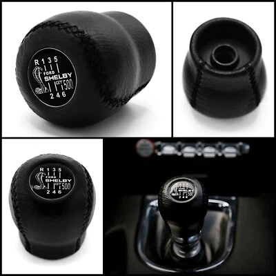 FORD MUSTANG GEAR SHIFT KNOB 2015 2016 2017 500GT SHELBY COBRA 6 SPEED MANUAL - Image 1 of 4
