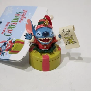 Disney Stitch Holiday Elf Sketchbook Christmas Ornament 2024 Lilo & Stitch - Picture 1 of 4