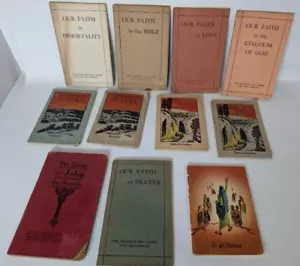 Vintage Pocket Bible Books KJV 40er Jahre USA 11 Hefte - Bild 1 von 12