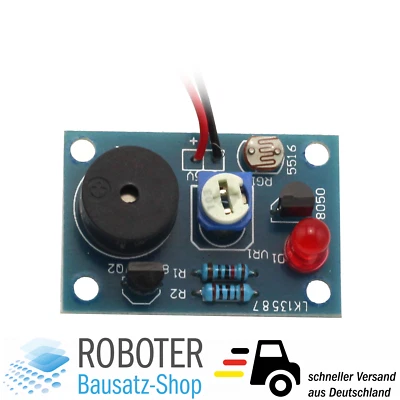 MAKERMIND Bausatz Photosensitiver Alarm DIY-Elektronik zum Löten