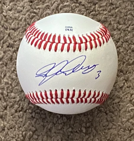 Dylan Crews Autographed Signed Baseball LSU Tigers JSA 1st Round Pick Nationals Cover