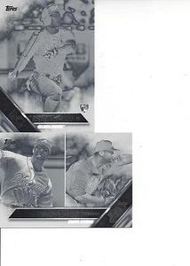 Negativo blanco y negro John Gant Cervenka RC Atlanta Braves 2016 Topps Update - Imagen 1 de 1