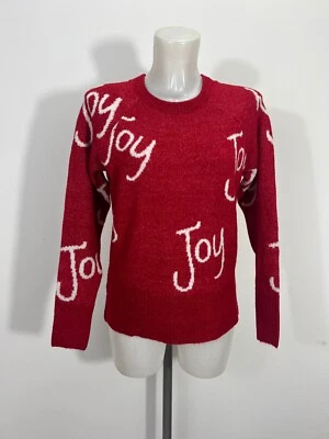 Ladies New Ex Peacocks Joy Christmas Jumper Size  10 12 14 16 18 20 - Image 1 of 4
