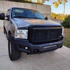 Textured Steel Front Bumper w/Led Light Bar for Ford F-250 F-350 2005 2006 2007 Ford F-250