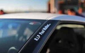 Paul Walker Aufkleber Aufkleber Auto Van Fensterauflage in Peace Fast & Furious Memorial - Bild 1 von 3