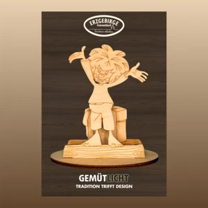 WEIGLA - Bastelset aus Holz original Erzgebirge |  zum Basteln und Bemalen - Bild 1 von 28