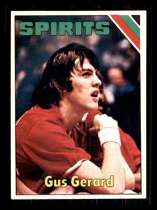 1975 Basketball Topps Gus Gerard Spirits of St. Louis #241 1