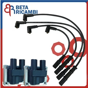 Cavi Candele Bobine Fiat Punto (188) 1.2 8V Panda Doblo Ypsilon Kit Accensione - Foto 1 di 6