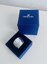 New Auth Swarovski Lucent Cocktail Nirvana Ring Crystal Size 55