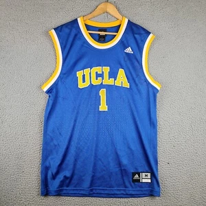 Adidas Mens UCLA Blue basketball jersey #1 size Medium - Picture 1 of 7