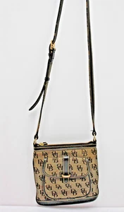 Dooney & Bourke Handbag Purse Signature Logo Crossbody Shoulder Bag - Picture 1 of 8