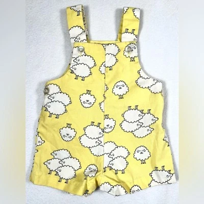 Mameluco bebé vintage health-tex 9m amarillo oveja años 70 80 retro raro cordero algodón Foto 1 de 4