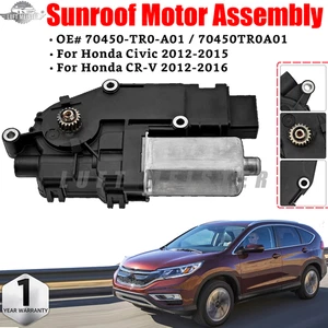 Sunroof Motor Assembly 70450-TR0-A01 For Honda 2012-2015 Civic & 2012-2016 CR-V - Picture 1 of 17
