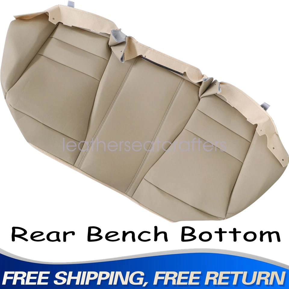 Cubierta de asiento inferior de banco trasero de cuero para Honda Accord 2008 2009-2012 color tostado Foto 1 de 4