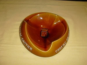 Cognac Gautier Aschenbecher Keramik Werbung - Bild 1 von 8