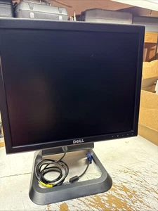 Dell 1707FPt 17-inch VGA DVI LCD Monitor with Stand and Power Cord - Picture 1 of 2