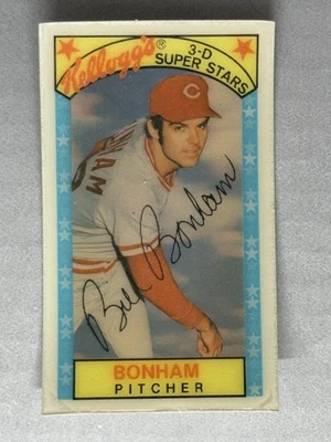 Bill Bonham 1979 Kellogg's 3-D Super Stars #31 Cincinnati Reds - Image 1 of 2