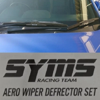 Syms Racing Front Aero Wiper Deflector for Subaru WRX STI Impreza XV JDM Japan - Image 1 of 4