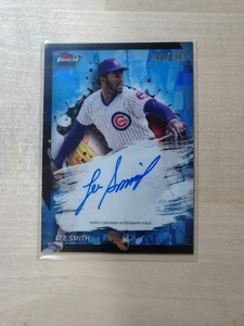 2024 Topps Finest Lee Smith Auto Autograph Blue Refractor /150 Cubs - Picture 1 of 6