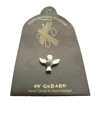 Pin de solapa o corbata de ángel de la guarda, mármol Connemara de Gerard Foto 1 de 3