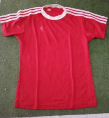 Germany Adidas  M Bayern polska Football SHIRT VINTAGE 80 Trikot jersey maillot - Immagine 1 di 4