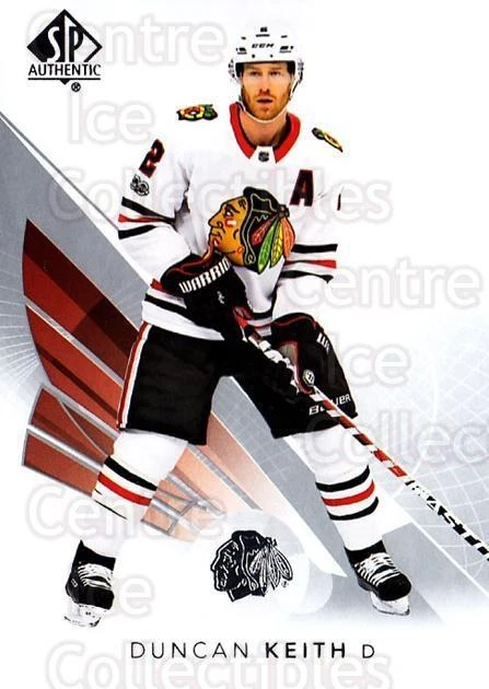 2017-18 SP Authentic #9 Duncan Keith - Image 1 of 1
