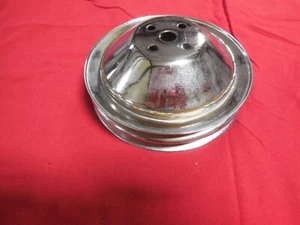 1962 - 68 Corvette 327 67 - 68 Camaro Z28 deep groove water pump pulley Hi Po GM - Bild 1 von 7