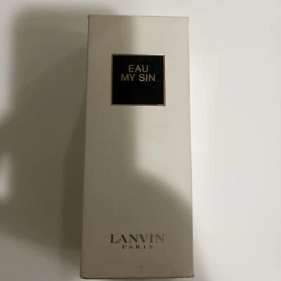 EAU MY SIN by Lanvin Perfume Feminino Eau de Toilette Splash 6,8 Oz/200 ML.  Novo na caixa.  Raro - Imagem 1 de 4