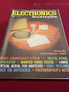 ORIGINAL JUNK RADIO MAGAZINE TV Advert Electronic Scrap Cafe Art 70s 1970s - Imagen 1 de 7