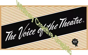 Altec Voice Of The Theater DECAL set of four (4) - Picture 1 of 1