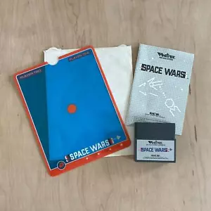 GCE 1982 Vectrex Space Wars Cartridge, Manual with Color Overlay Great Shape - Picture 1 of 10