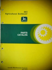 1977 John Deere 863 Agricultural Bulldozer Parts Catalog Manual PC-1510 Diagrams - Picture 1 of 7