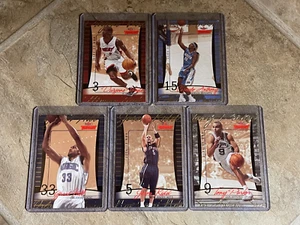 2004-05 Fleer Throwbacks Basketball Star Gold Parallel Lot (x5) Missing Serial # - Picture 1 of 2
