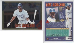 1994 Score Rookie & Traded Gold Rush Dave Henderson #RT18