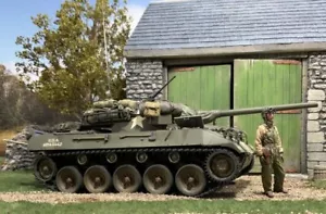 U.S. M18 "Hell-Cat" Tank Destroyer, 811 TD con equipaggio #25225 W. Gran Bretagna NUOVO - Foto 1 di 3