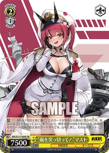 Weiss Schwarz NIK/S117-009S Sail Through the Tempest! Mast SR foil NIKKE - Picture 1 of 2