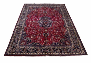 Handgeknüpfter perser Teppich Mashhad  380 x 305  cm - Bild 1 von 8