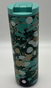 Starbucks Christmas 2022 MARBLE FROST 16oz Stainless Vacuum Insulated Tumbler - Picture 1 of 9