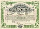 1907 Atlantic Shore Line RW Stock Certificate