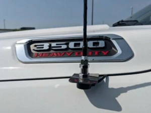 PROCOMM PC32-3604 3FT CB ANTENNA KIT HOOD MOUNT 2020-2 DODGE RAM 1500 2500 3500 - Picture 1 of 4