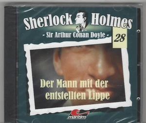 CD - SHERLOCK HOLMES - FOLGE 28 Der Mann mit der entstellten Lippe Neu + OVP - Picture 1 of 2