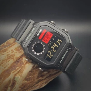 CASIO AE-1200WHD. Royale World Time Watch Mod. Negative Display. Hydromod. - Picture 1 of 21