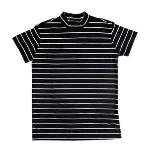 2XL RUTH LuLaRoe ~ SCHWARZ & WEISSE STREIFEN ~ Oberteil mit Stehkragen; Größen 20-22; neu mit Etikett - Bild 1 von 5