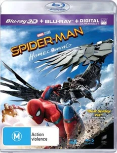 SPIDERMAN HOMECOMING 3D / BLU-RAY, NEW & SEALED, 2 DISCS, 181017, FREE POST - Picture 1 of 1